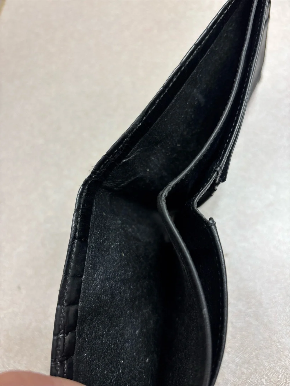 LAI Genuine American Alligator Leather Bi Fold Wallet Billfold Men’s USA Made